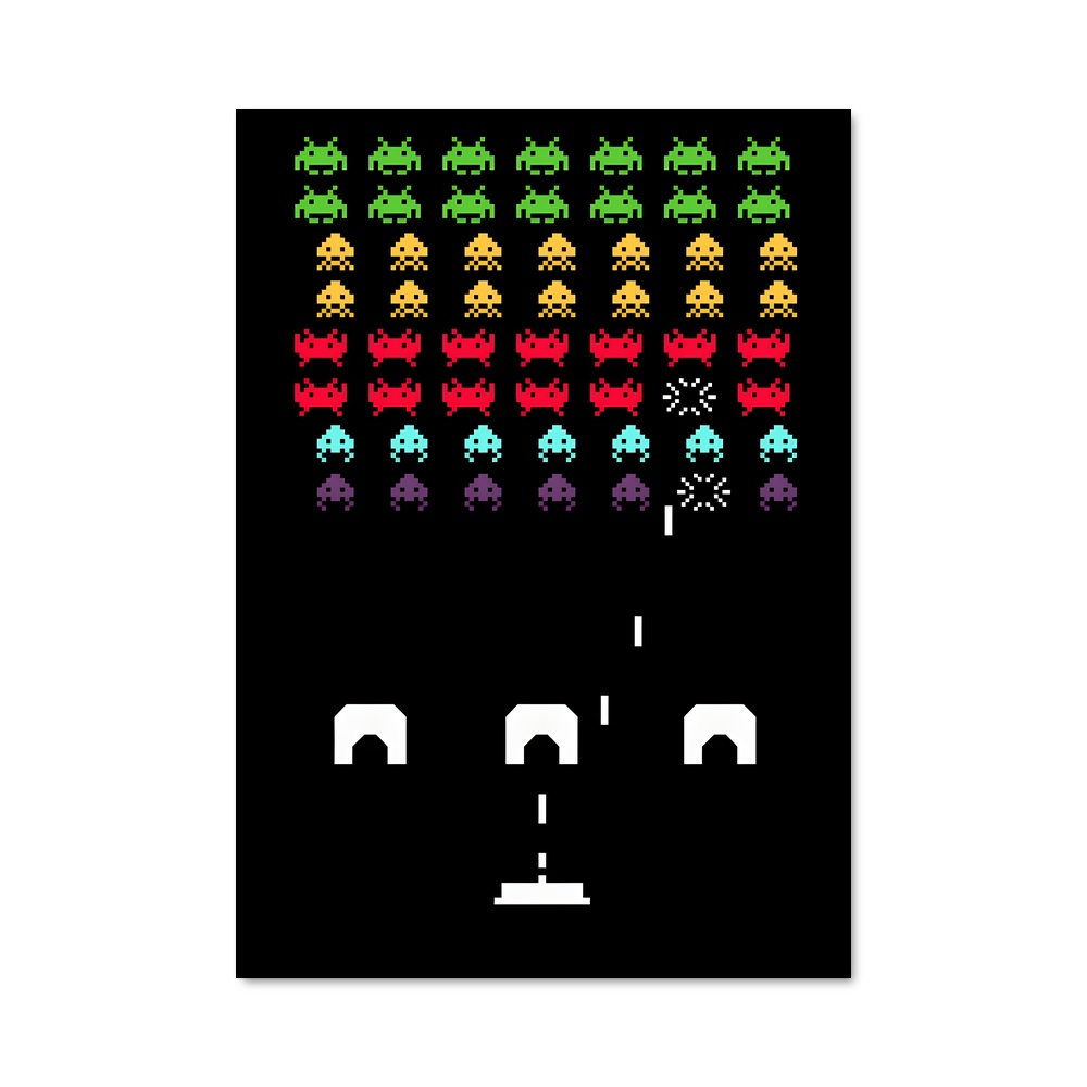 Poster Pixel Invasion